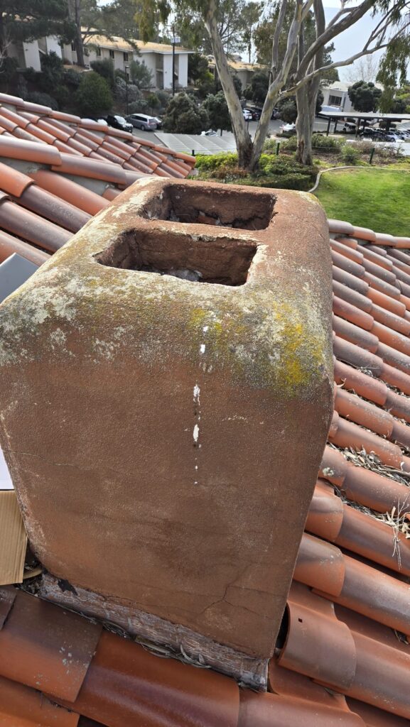 Chimney crown repair by Chimney Exp in Lutz, Florida